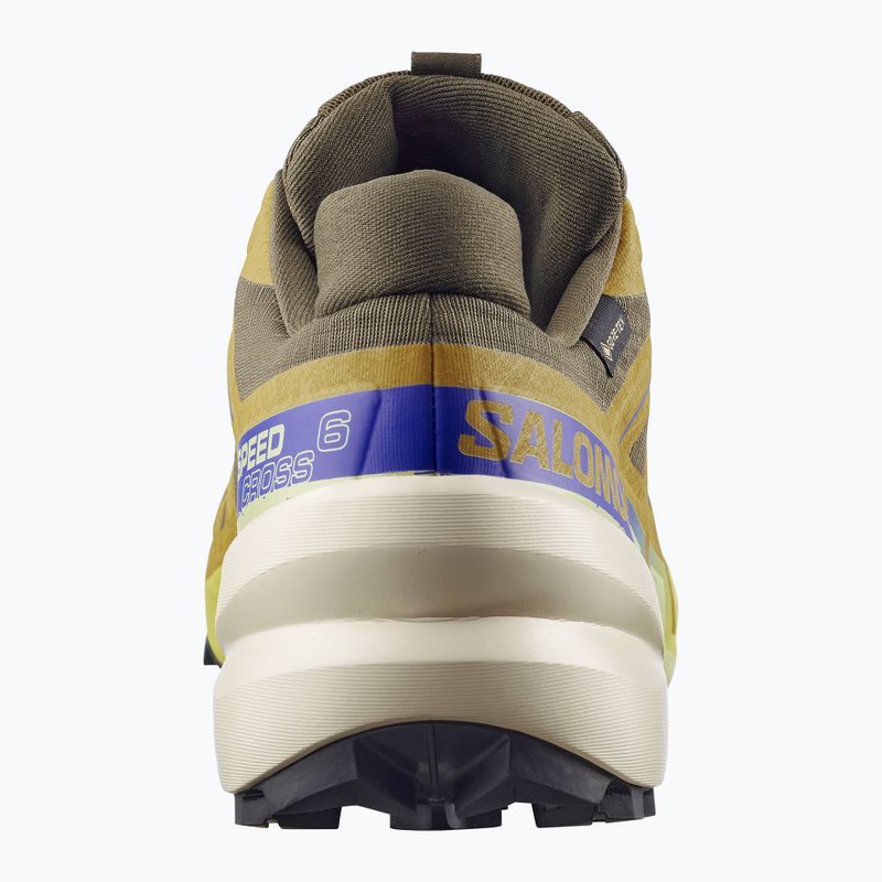 Buty do biegania męskie Salomon Speedcross 6 GTX grape leaf/aspargus green 3