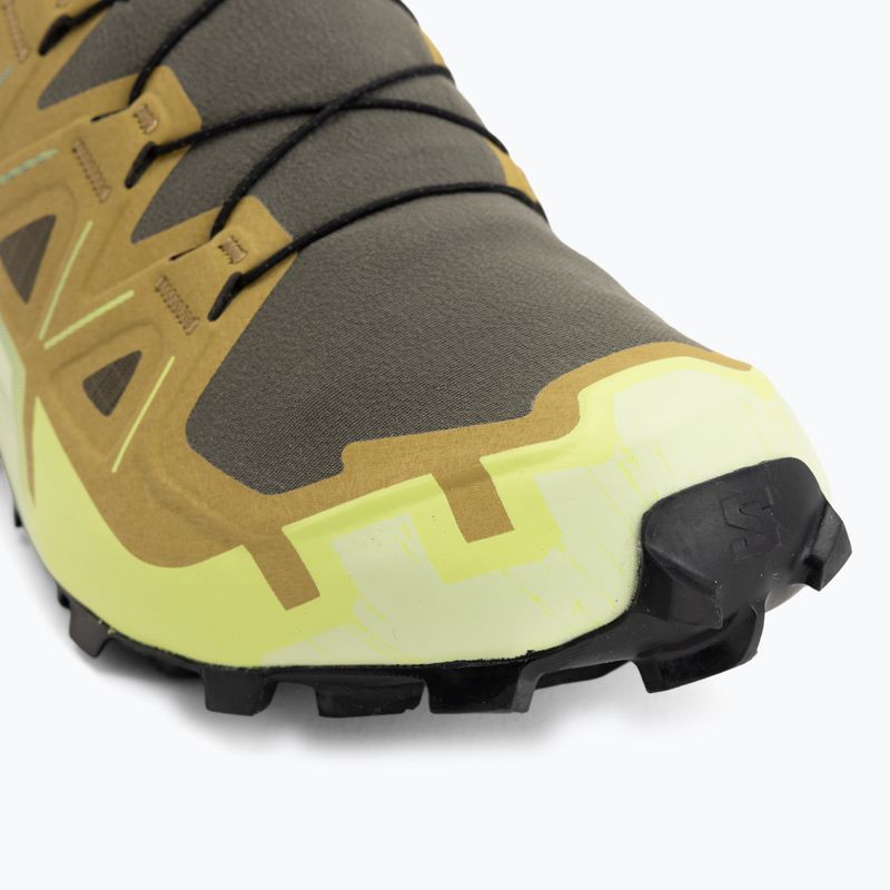 Buty do biegania męskie Salomon Speedcross 6 GTX grape leaf/aspargus green 7