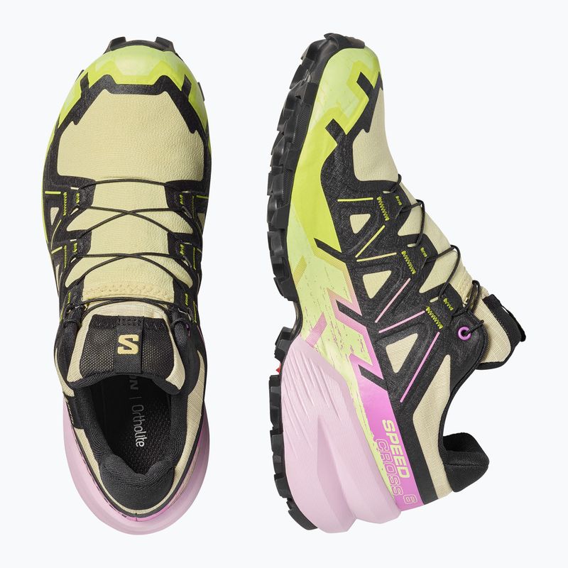 Buty do biegania damskie Salomon Speedcross 6 GTX bog/dawn pink 4