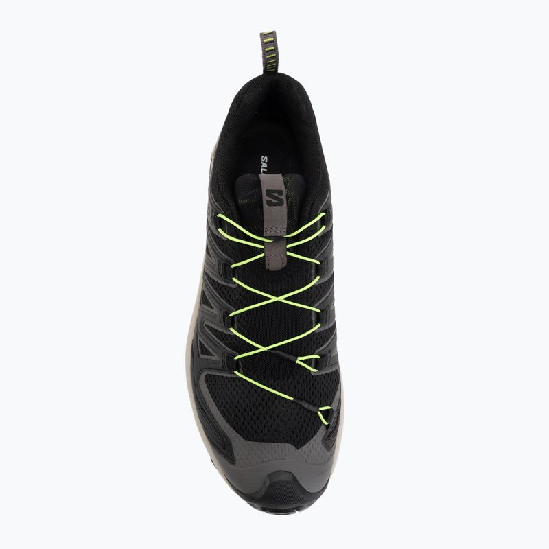 Buty do bieganie męskie Salomon XA Pro 3D V9 black/dark gull gray/acid lime 5