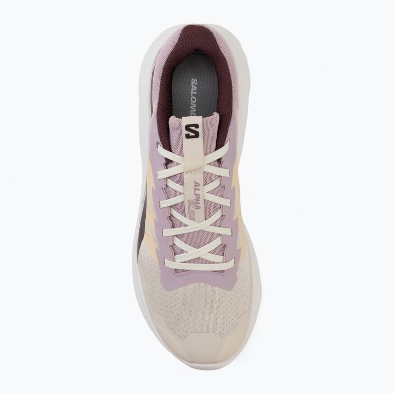 Buty do biegania damskie Salomon Alphaglide tapioca/dawn pink 5