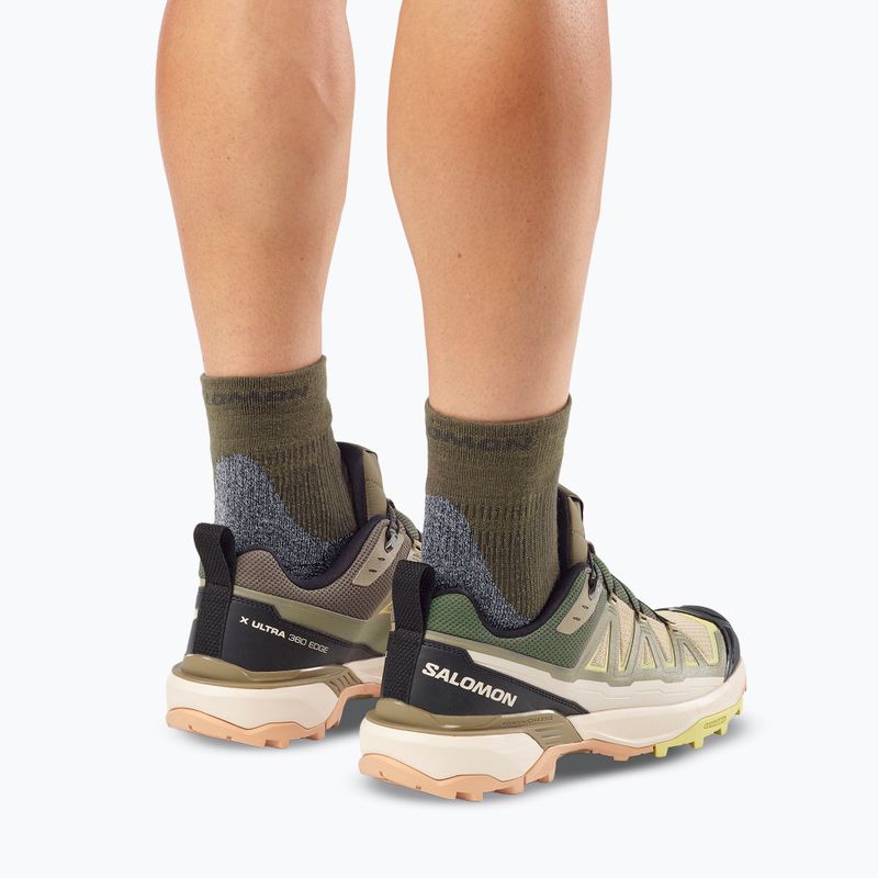 Buty trekkingowe męskie Salomon X Ultra 360 Edge aloe/slate green 7