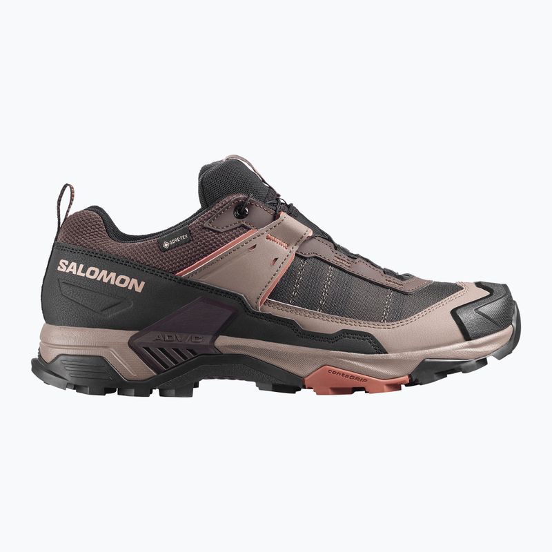 Buty trekkingowe męskie Salomon X ULTRA 5 GTX black coffee/walnut/arabian