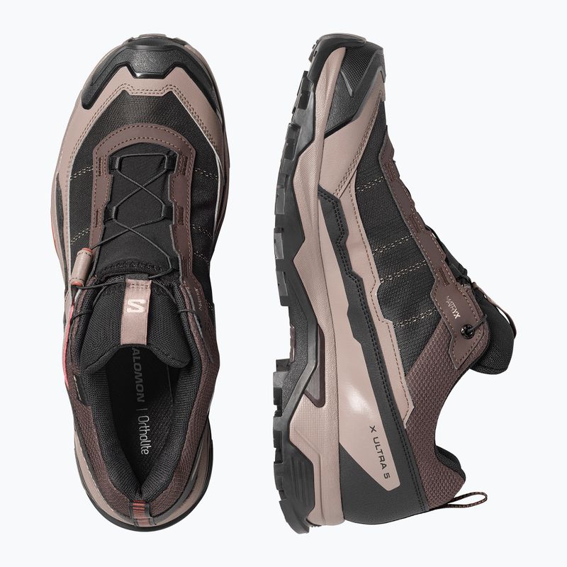 Buty trekkingowe męskie Salomon X ULTRA 5 GTX black coffee/walnut/arabian 5