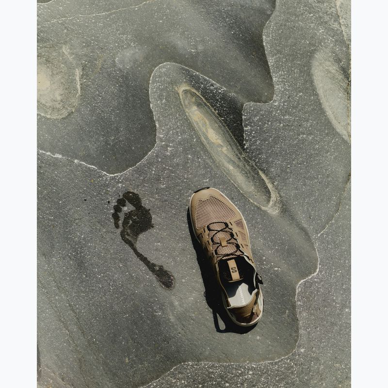 Buty turystyczne męskie Salomon Techamphibian 5 walnut/wrought iron/black 8