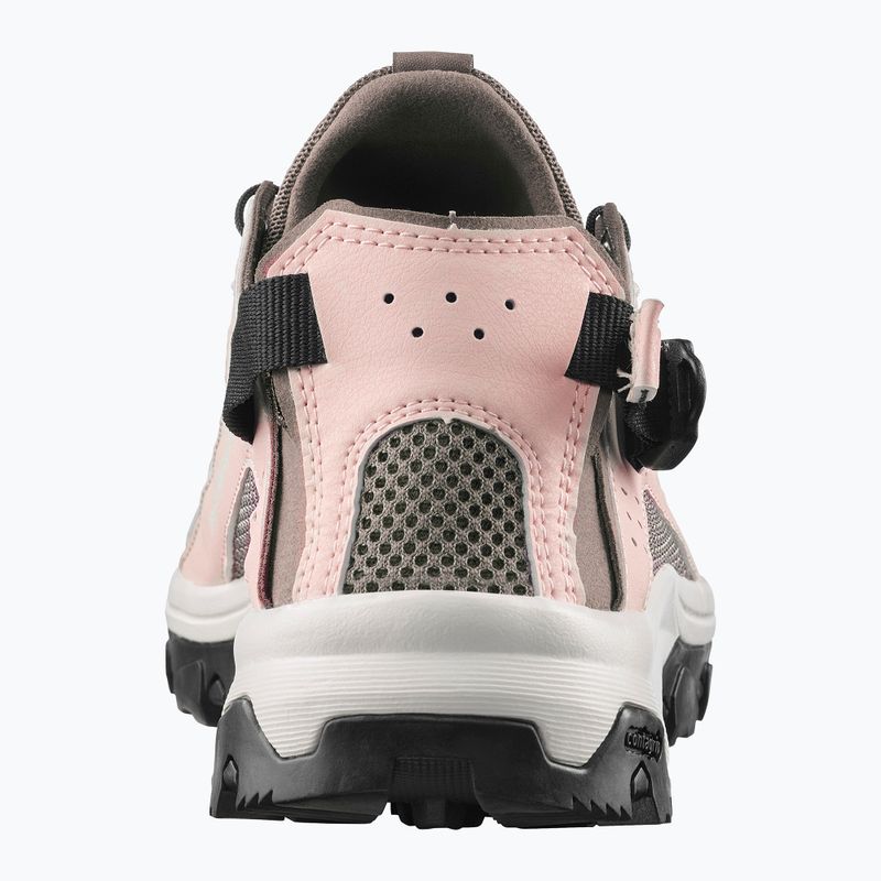 Buty turystyczne damskie Salomon Techamphibian 5 walnut/tapioca/clearly aqua 4