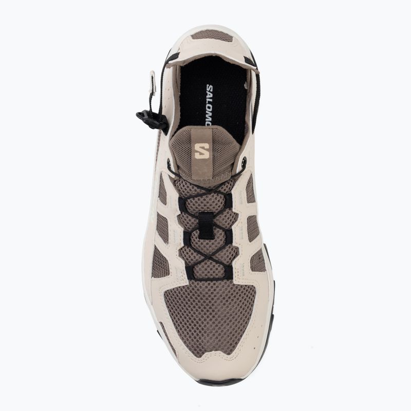 Buty turystyczne damskie Salomon Techamphibian 5 walnut/tapioca/clearly aqua 5