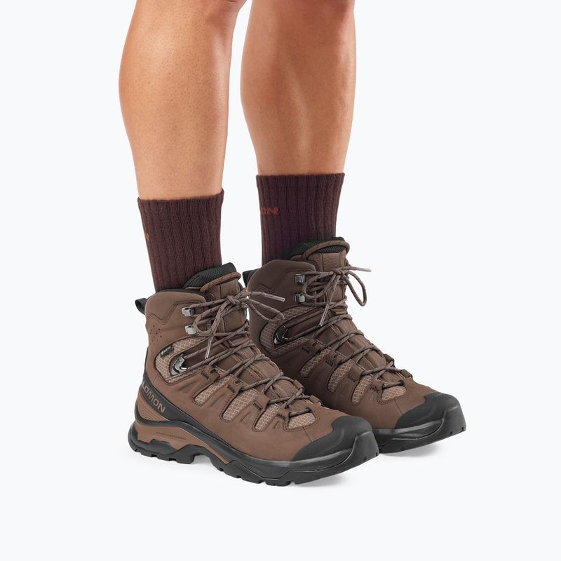 Buty trekkingowe męskie Salomon Quest 5 GTX dark earth/black 7