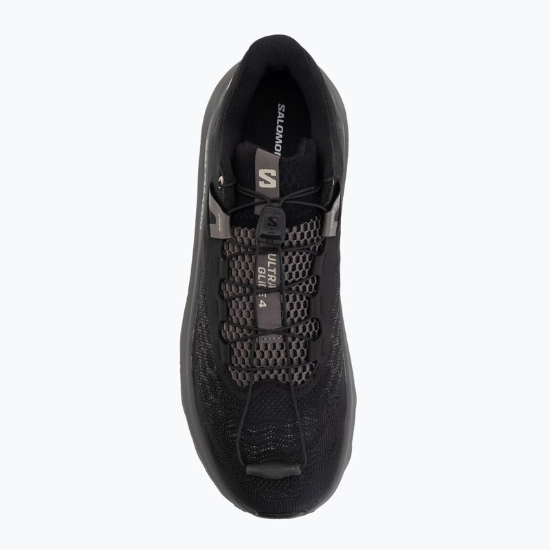 Buty do biegania męskie Salomon Ultra Glide 4 black/dark gull gray/silver cloud 5