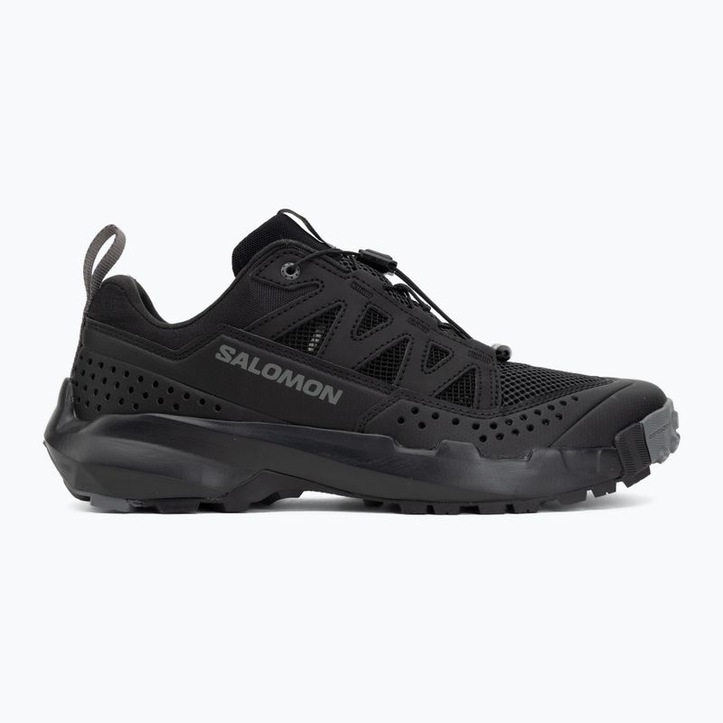 Buty turystyczne męskie Salomon Techamphibian 5 black/black/castlerock 2
