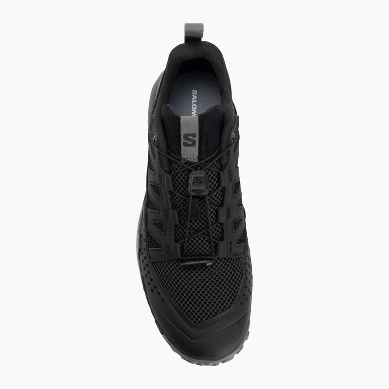 Buty turystyczne męskie Salomon Techamphibian 5 black/black/castlerock 5