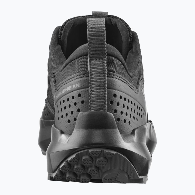 Buty turystyczne męskie Salomon Techamphibian 5 black/black/castlerock 11