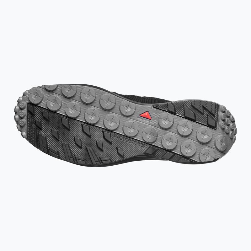 Buty turystyczne męskie Salomon Techamphibian 5 black/black/castlerock 12
