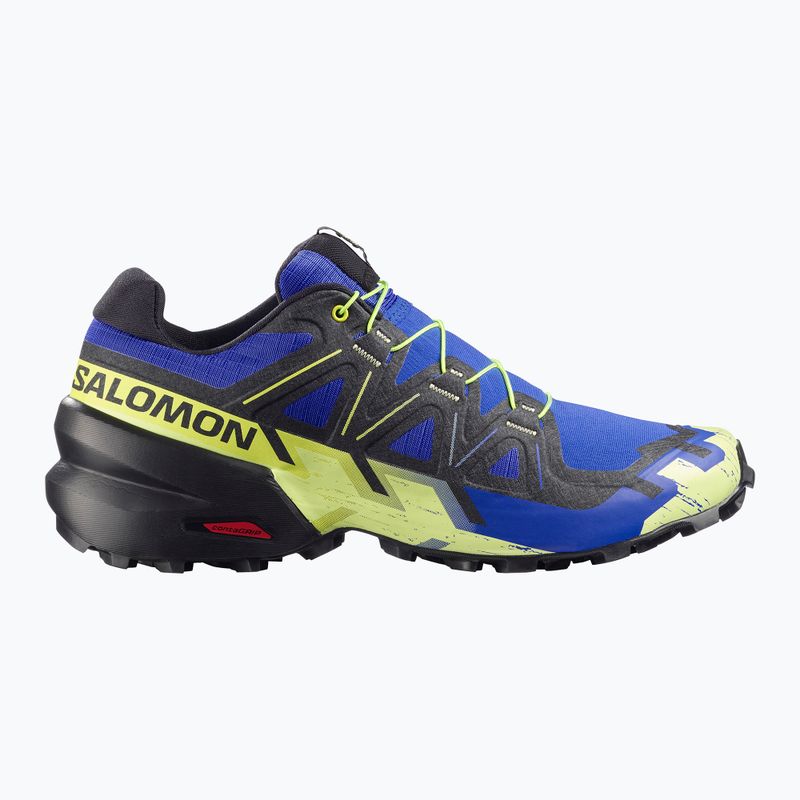 Buty do biegania męskie Salomon Speedcross 6 bluing/black/acid lime 2