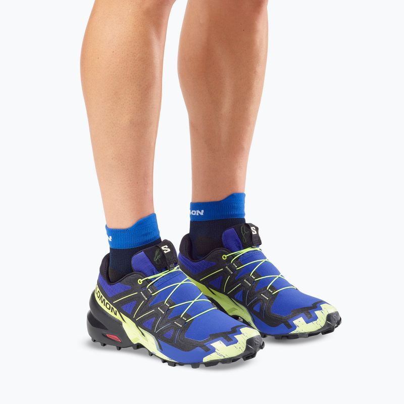 Buty do biegania męskie Salomon Speedcross 6 bluing/black/acid lime 7