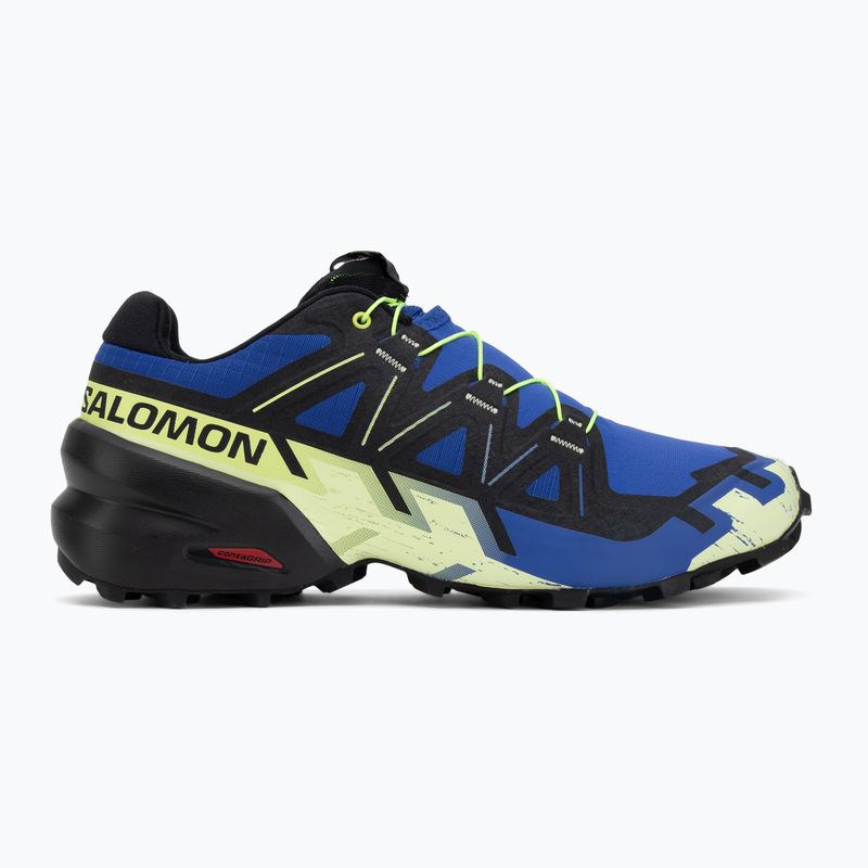 Buty do biegania męskie Salomon Speedcross 6 bluing/black/acid lime 2