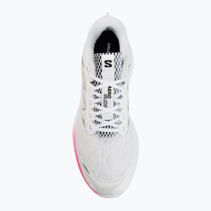 Buty do biegania męskie Salomon Aero Glide 4 white/white/black 5