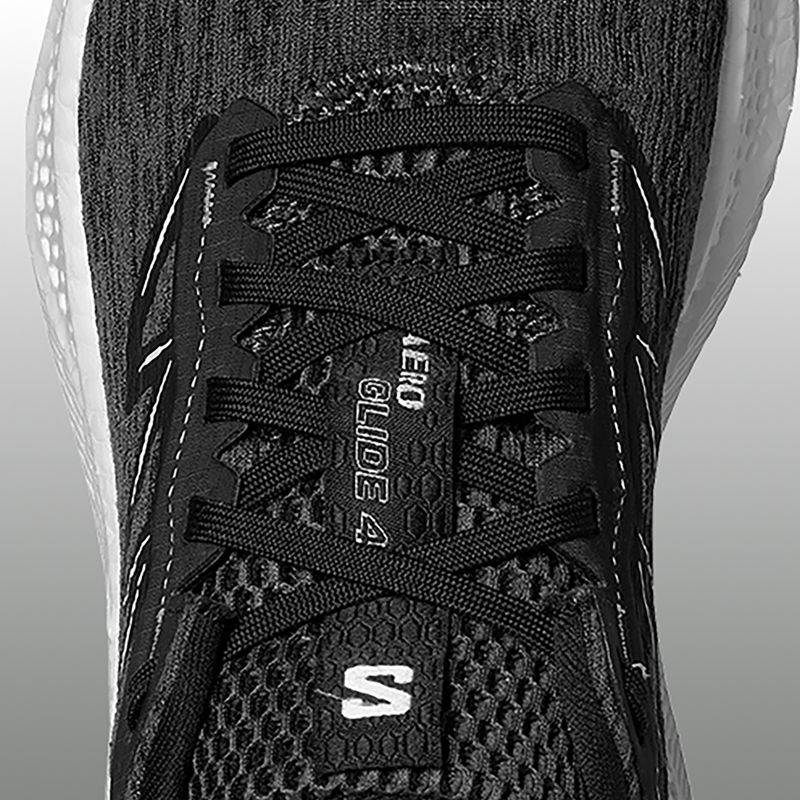 Buty do biegania damskie Salomon Aero Glide 4 black/white/silver 3