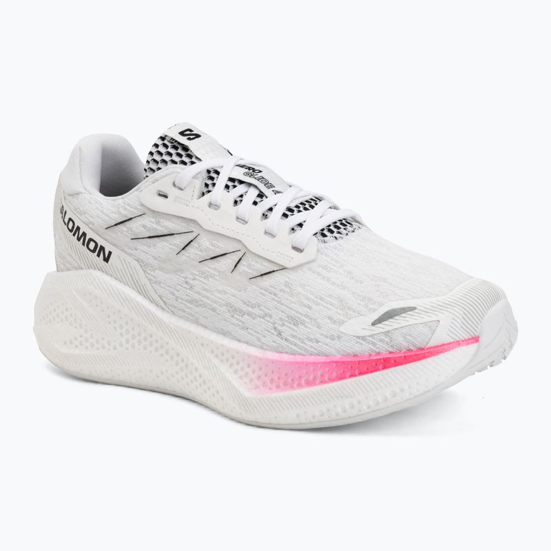 Buty do biegania damskie Salomon Aero Glide 4 white/white/black