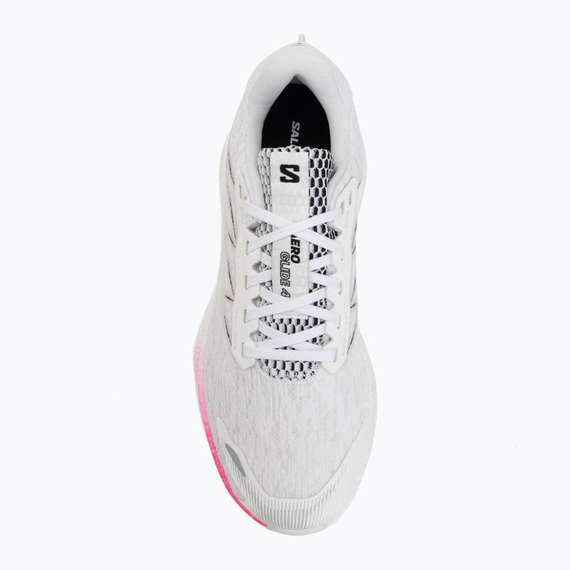 Buty do biegania damskie Salomon Aero Glide 4 white/white/black 5