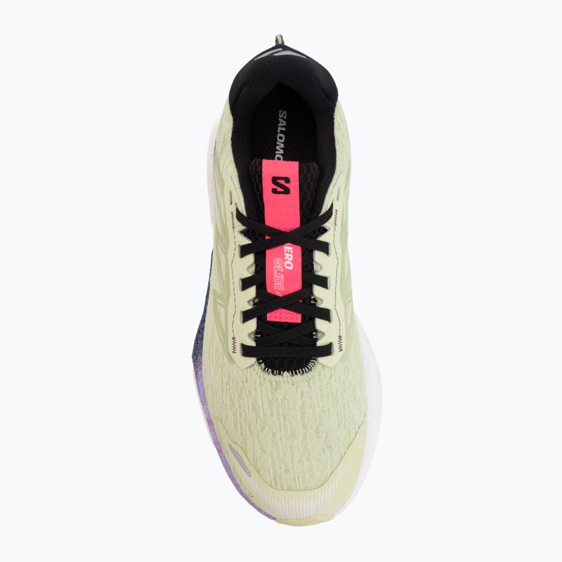 Buty do biegania damskie Salomon Aero Glide 4 butterfly/white/black 5