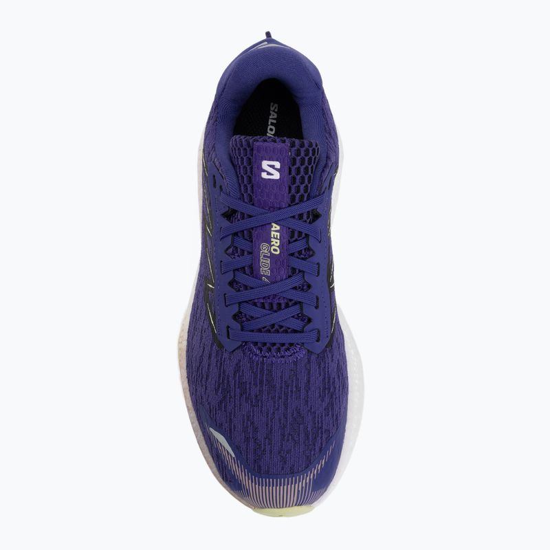 Buty do biegania damskie Salomon Aero Glide 4 deep blue/white/butterfly 5