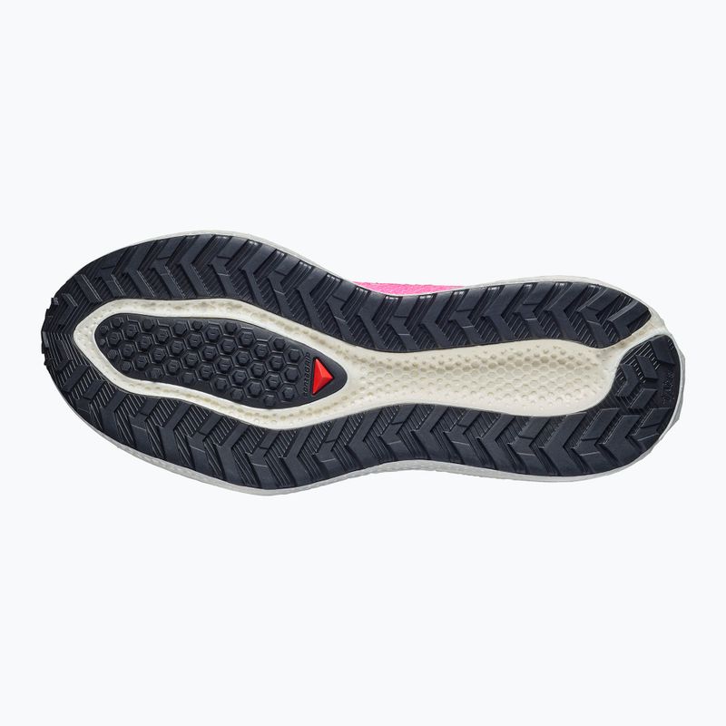 Buty do biegania męskie Salomon Aero Glide 4 GRVL vanilla ice/knockout pink/black 5