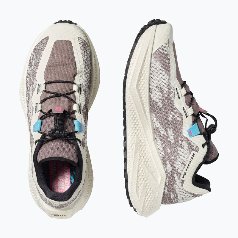 Buty do biegania męskie Salomon Aero Glide 4 GRVL vanilla ice/black/iron 4