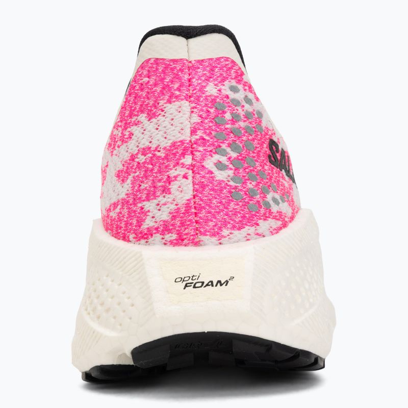 Buty do biegania damskie Salomon Aero Glide 4 GRVL vanilla ice/knockout pink/black 6