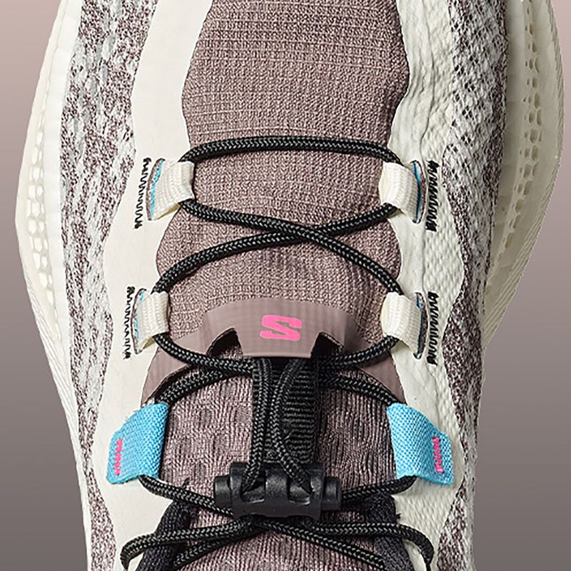 Buty do biegania damskie Salomon Aero Glide 4 GRVL vanilla ice/black iron 3