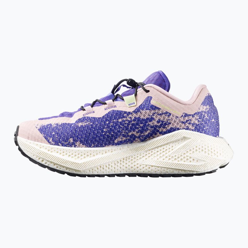 Buty do biegania damskie Salomon Aero Glide 4 GRVL shadow gray/deep blue/butterfly 2