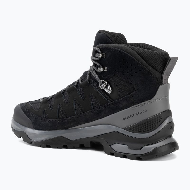 Buty trekkingowe męskie Salomon Quest Echo GTX black/clrock/black 3