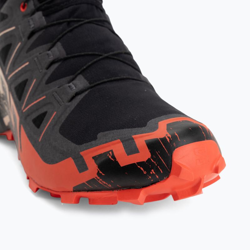 Buty do biegania męskie Salomon Speedcross 6 GTX black/fiery red 7