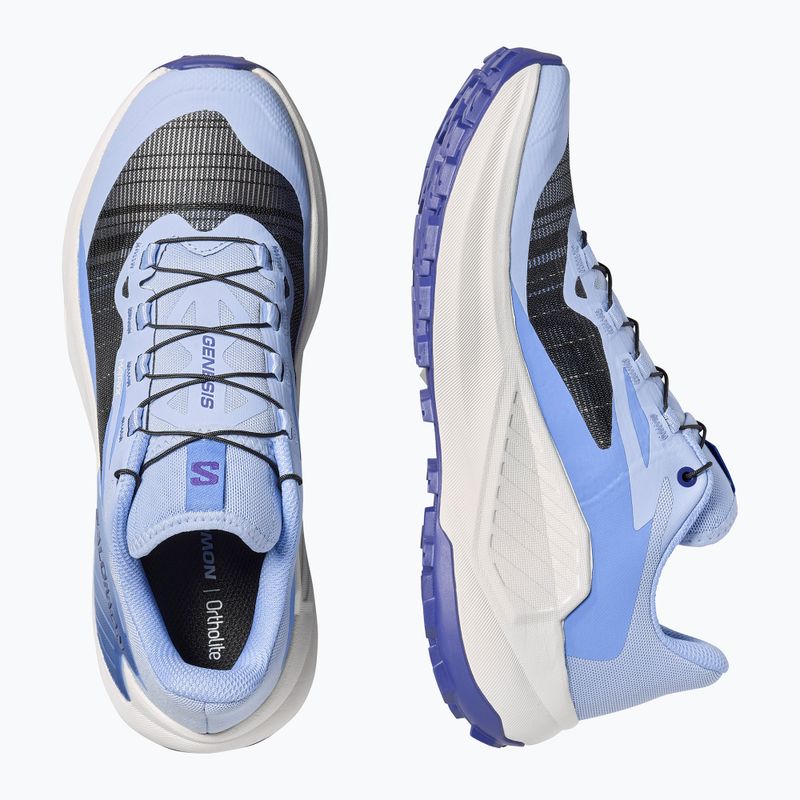 Buty do biegania damskie Salomon Genesis brunnera blue/persian jewel/deep blue 4