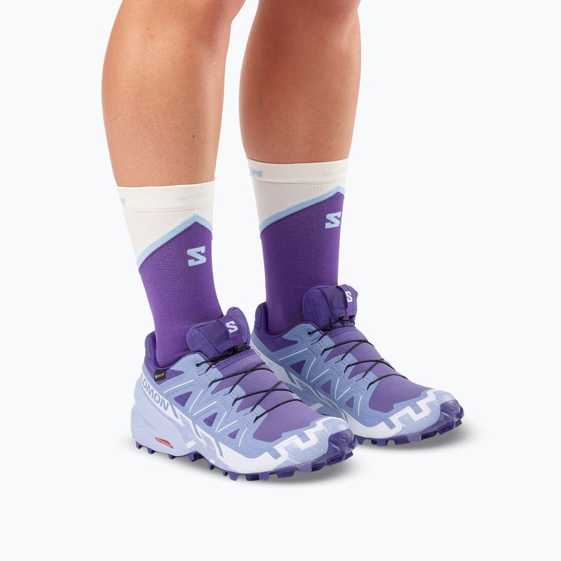 Buty do biegania damskie Salomon Speedcross 6 GTX deep blue/brunnera blue 6