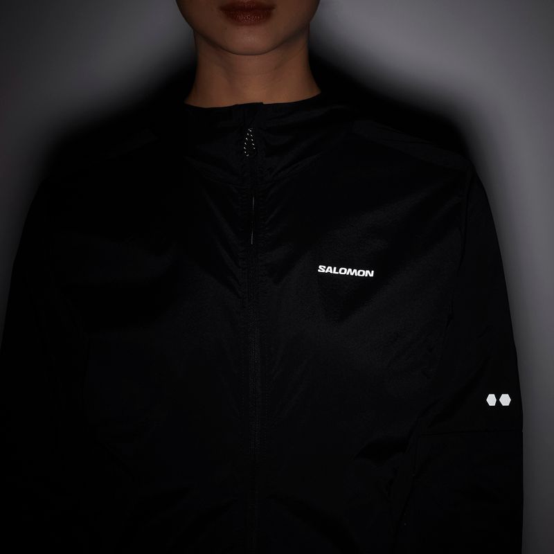 Kurtka do biegania damska Salomon Sense Aero Wind black 5