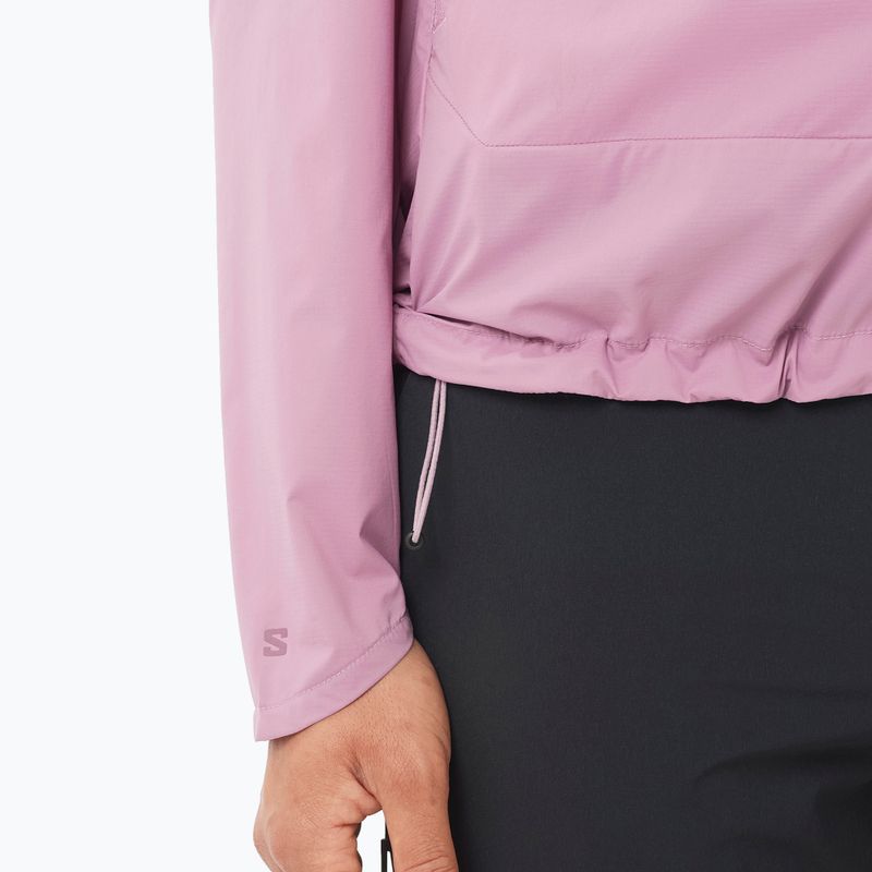 Kurtka przeciwwiatrowa damska Salomon Outwind Full Zip valerian 5