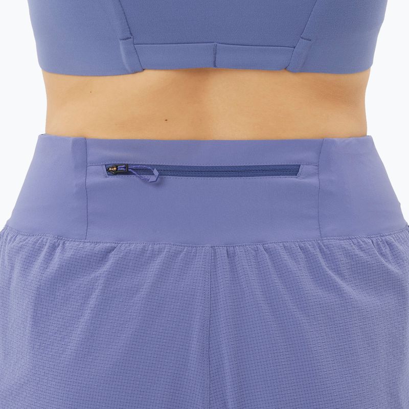 Spodenki do biegania damskie Salomon Sense Aero Stow 4" marlin 4