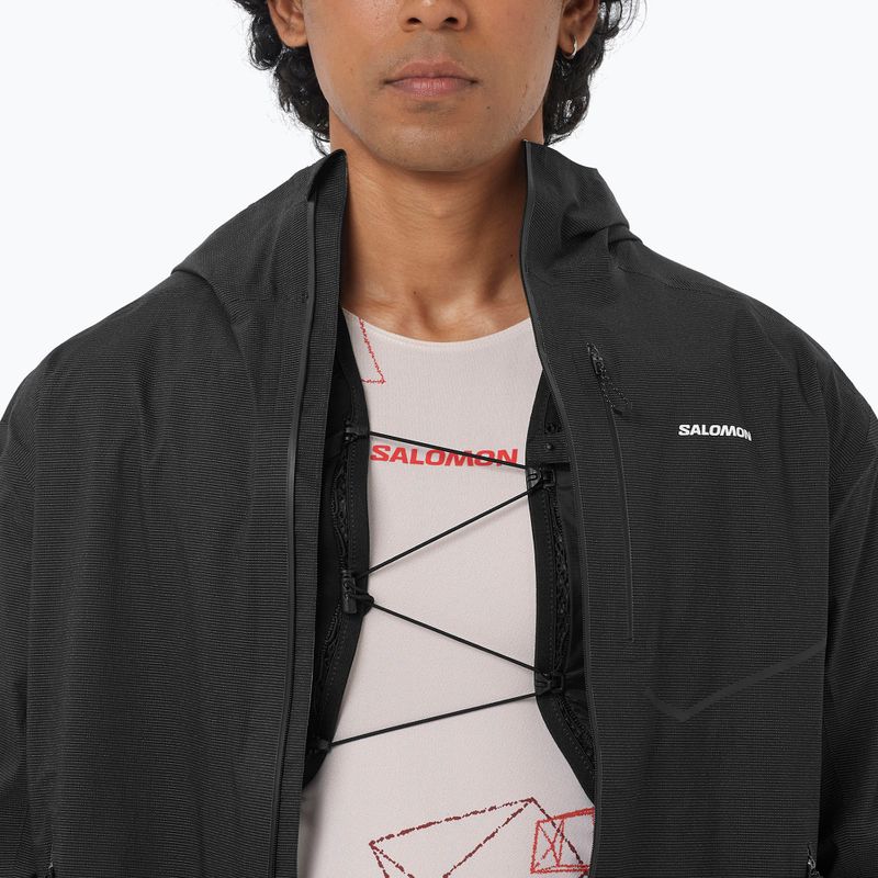 Kurtka do biegania męska Salomon S/Lab Bonatti Infinite Jacket deep black 4