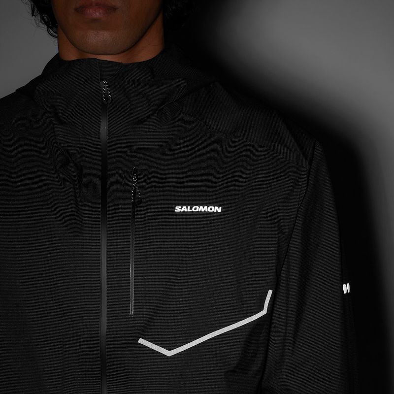 Kurtka do biegania męska Salomon S/Lab Bonatti Infinite Jacket deep black 7