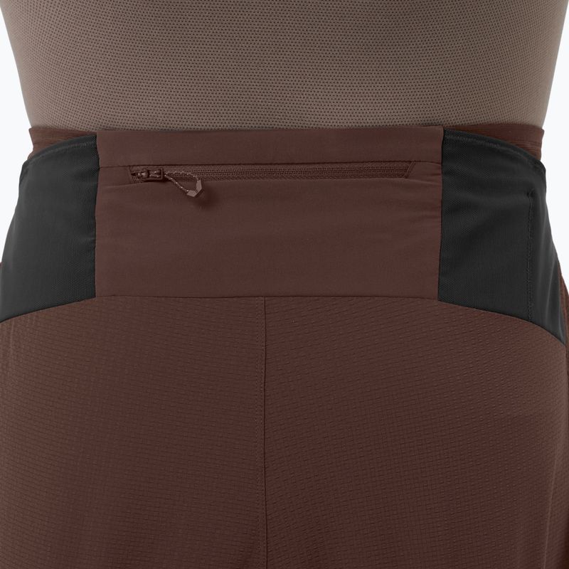 Spodenki do biegania męskie Salomon Sense Aero Stow 5" coffee bean 5