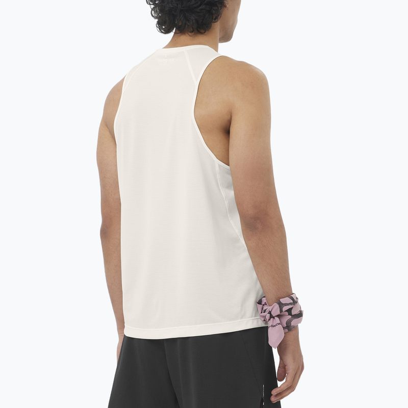 Koszulka męska Salomon Shakeout Core whisper white 2