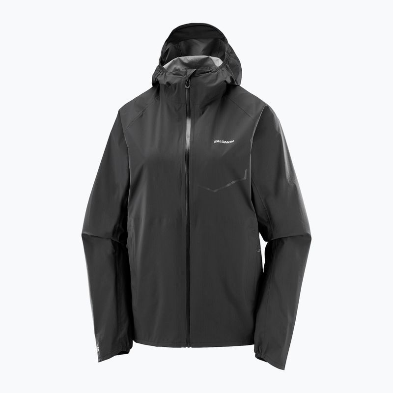 Kurtka do biegania damska Salomon Bonatti Waterproof deep black 7