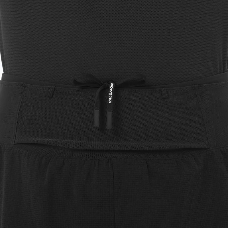 Spodenki do biegania męskie Salomon Sense Aero 2IN1 5" deep black 3