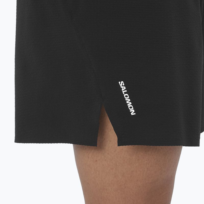 Spodenki do biegania męskie Salomon Sense Aero 7" deep black 6