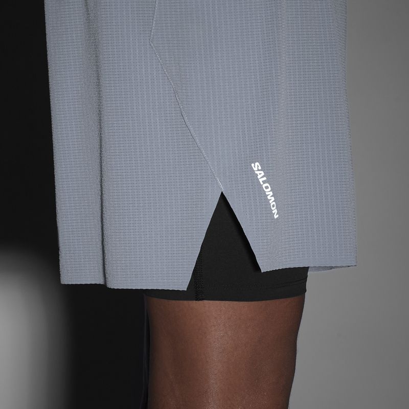 Spodenki do biegania męskie Salomon Sense Aero 2IN1 5" trade winds 8