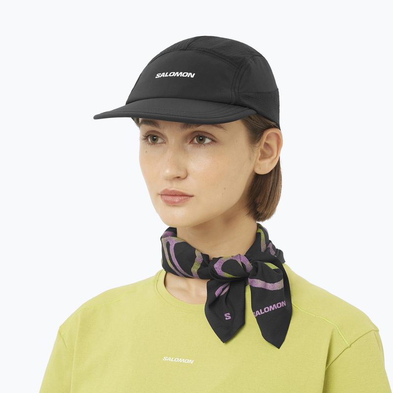 Czapka z daszkiem Salomon Sense Aero deep black 2