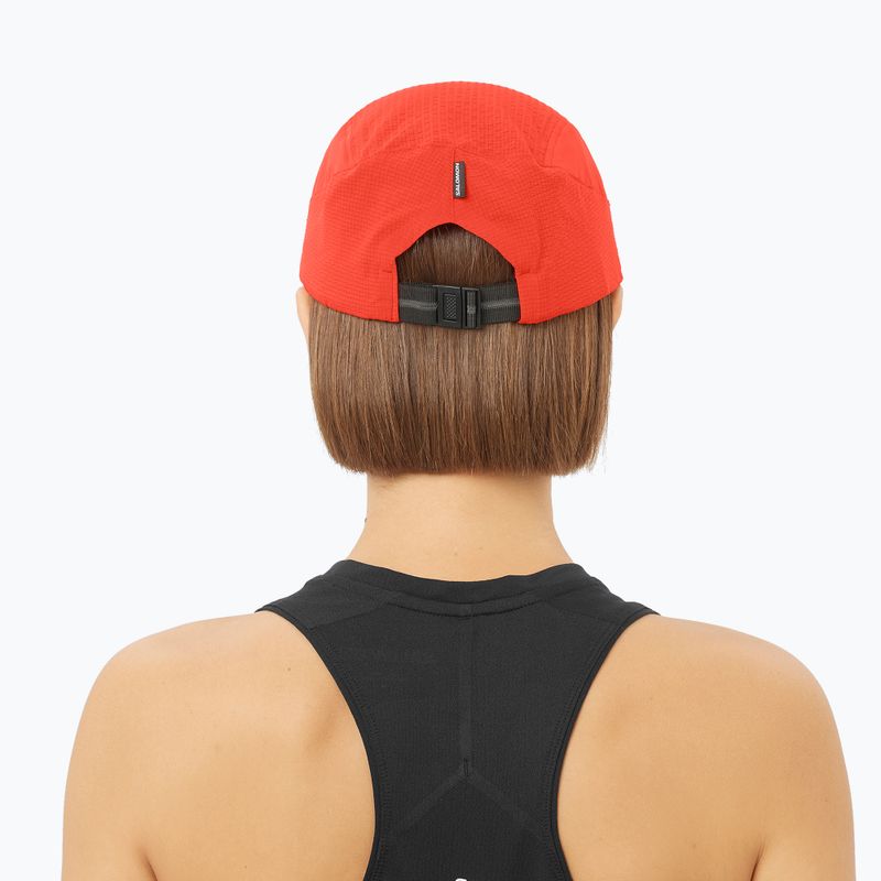 Czapka z daszkiem Salomon Sense Aero fiery red 3