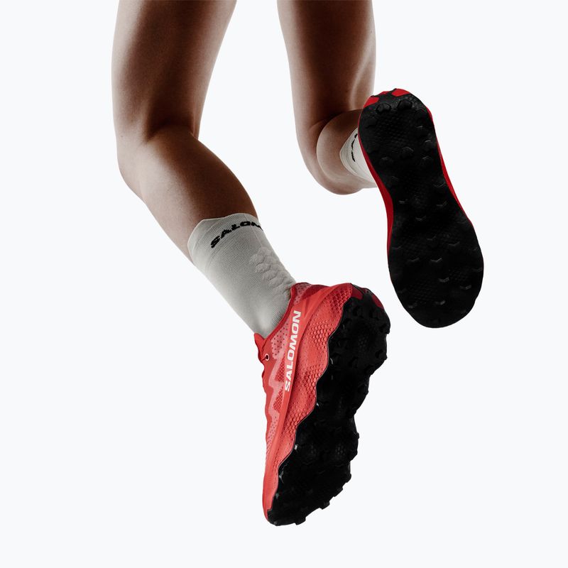 Buty do biegania męskie Salomon S/LAB Ultra Glide 1.5 white/fiery red/black 8