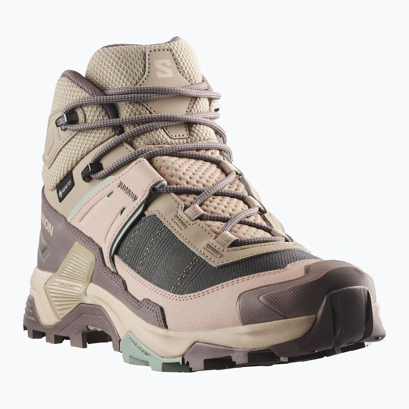 Buty trekkingowe damskie Salomon X Ultra 5 MID GTX iron/dsrtan/gre 3